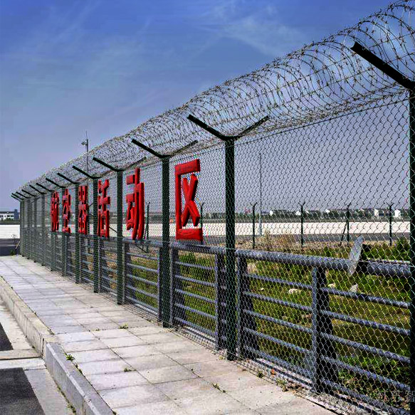 機(jī)場(chǎng)圍界 機(jī)場(chǎng)圍網(wǎng) 飛行區(qū)隔離網(wǎng)供應(yīng)廠(chǎng)家圖片1